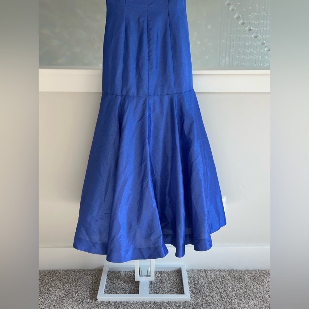 Anthropologie Hutch Blue Sleeveless Full Flare Dress - Picture 4 of 7